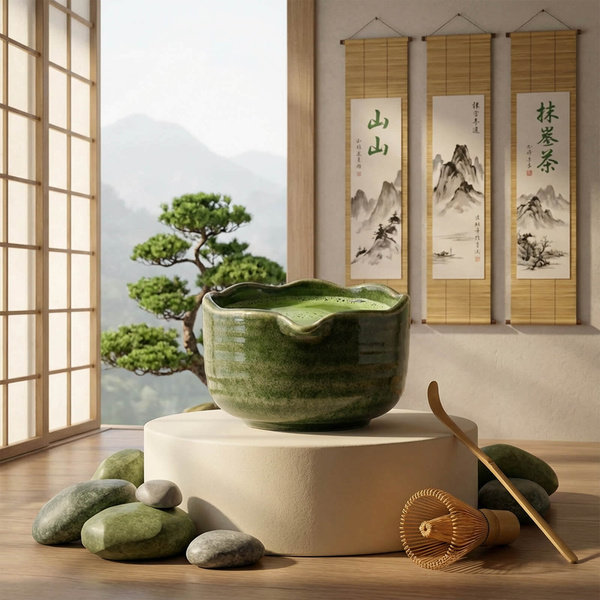 Matcha tea főzési kiegészítők készlet