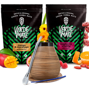 Yerba mate készlet Verde Mate kerámia kalácsa bombilla