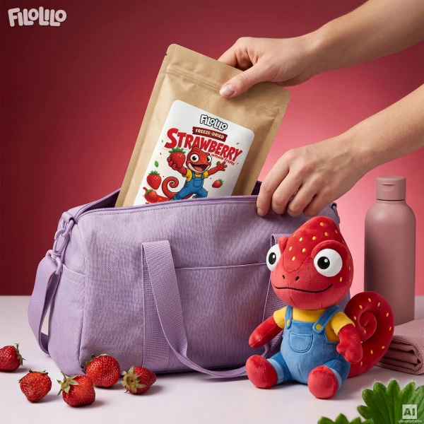 FiloLilo – Liofilizált eper (egész) 20 g