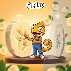 FiloLilo – Liofilizált banán (szeletek) 100 g