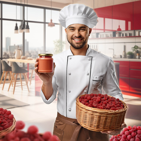 Nustino – Porított mogyoróvaj – Raspberry (cukor hozzáadása nélkül) 400 g