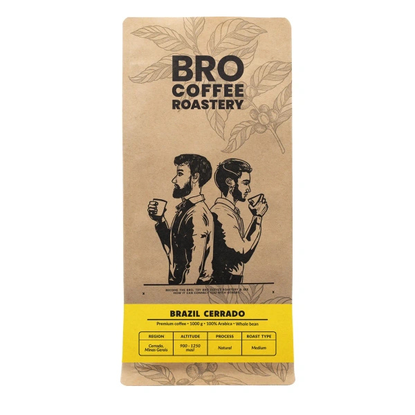 Készlet Bro Coffee Roastery Brazil Samba + Brazil Cerrado 2x1kg (2kg)
