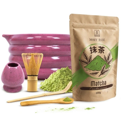 Matcha tea főzőkészlet: matcha 100g + kiegészítők