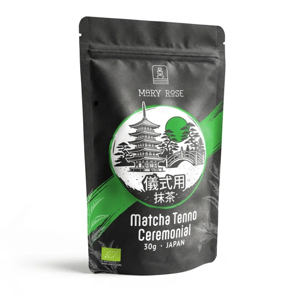 Mary Rose – Japán Matcha Tenno zöld tea (BIO) Ceremoniális 30 g