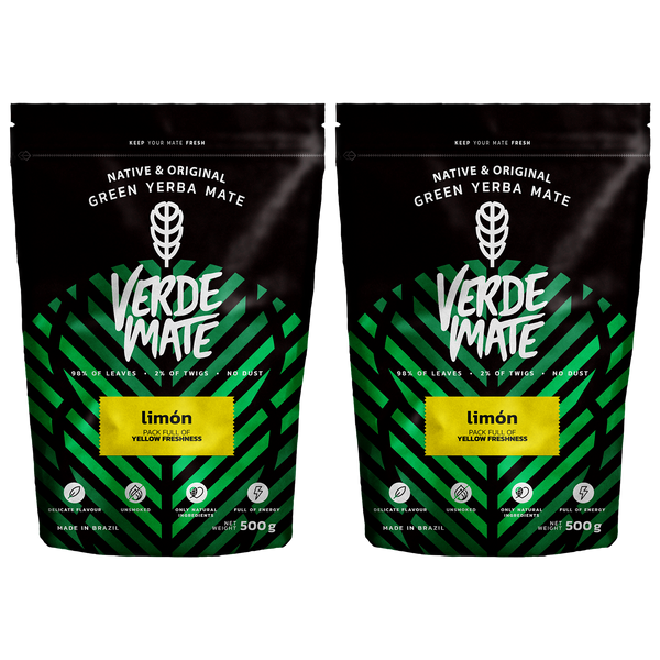 Yerba Verde Mate Zöld Limon 2x 0,5kg