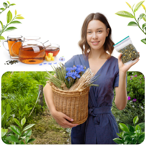 Aromantra x Mary Rose – Állatövi tea – Mérleg (zöld tea) 50 g