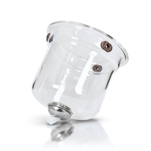 Üveg teáskanna mágneses szűrővel Velora 800 ml