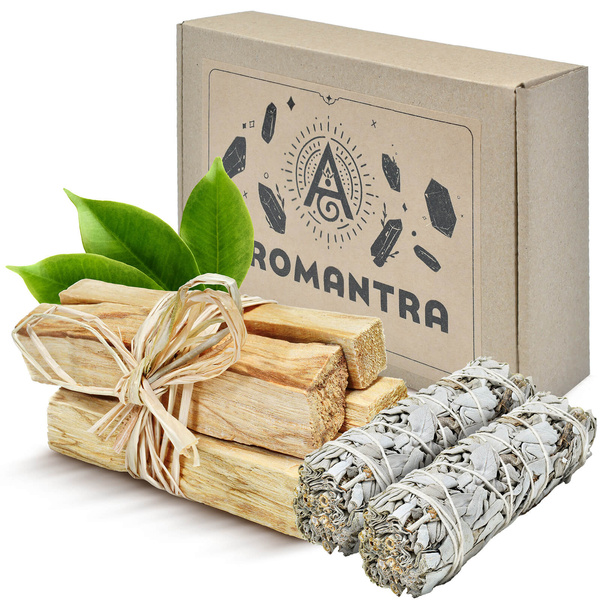 Ajándékcsomag: Palo Santo 50 g + fehér zsálya