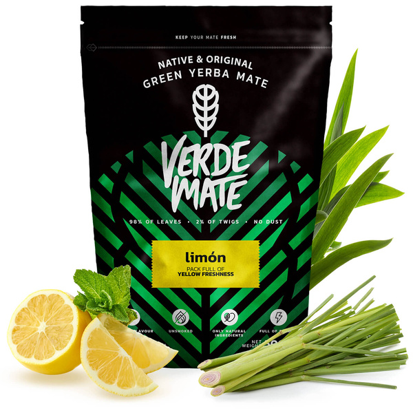 Verde Mate Zöld Limon 500g + Verde Mate Zöld Menta Limon 500g