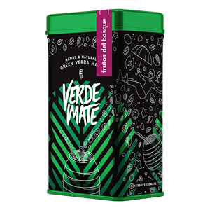 Yerbera - konzervdoboz + Verde Mate Frutos del Bosque 0.5kg 