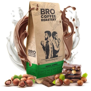 Bro Coffee Roastery – Egész kávébabos Brazil Samba Premium 1kg