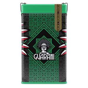 Yerbera – Fém doboz + Guarani Premium 0,5 kg