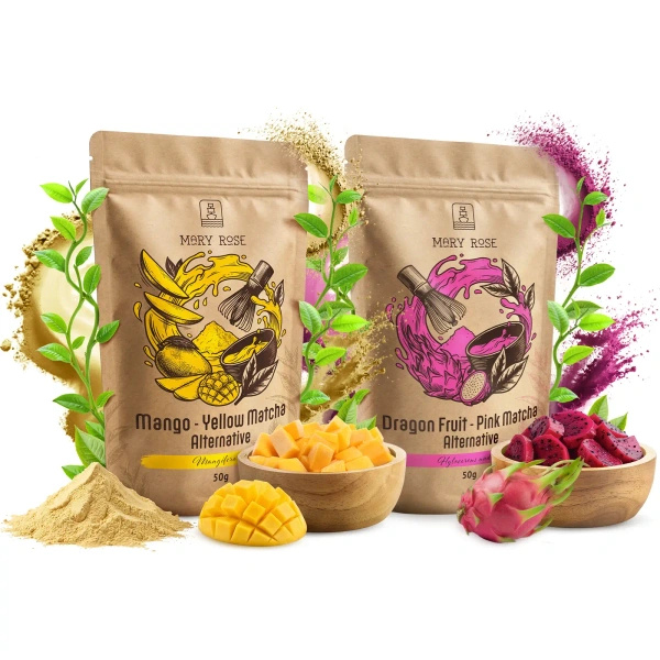 Színes matcha válogatás: Yellow Matcha + Pink Matcha