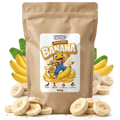 FiloLilo – Liofilizált banán (szeletek) 100 g