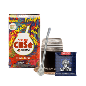 Yerba Mate CBSe Guarani 500g Matero Bombilla 500g Matero Bombilla