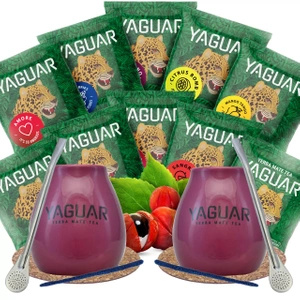 Yerba mate kóstoló készlet két személyre 10x50g