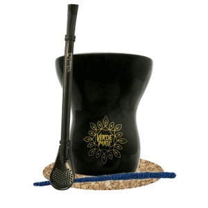 Yerba Mate Tartozékkészlet: Mate Tök + Bombilla