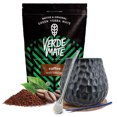 Yerba Mate készlet Verde Mate 500g 0,5kg Mate Tök + Bombilla