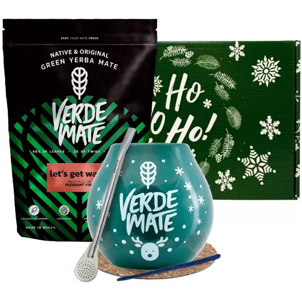 Ajándékkészlet Yerba Mate Verde Mate Let's Get Warm