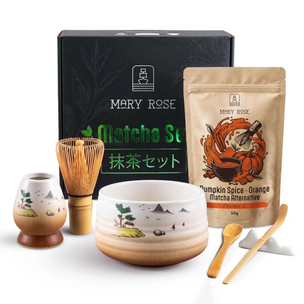 Ajándékkészlet Orange Matcha elkészítéséhez