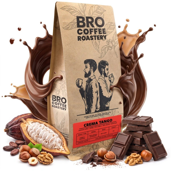 Bro Coffee Roastery – Szemes kávé Crema Tango 1 kg