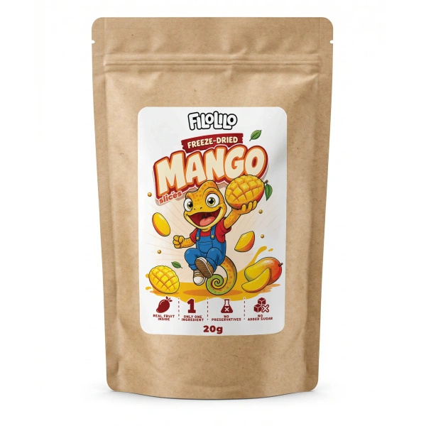 FiloLilo – Liofilizált mangó (szeletek) 20 g