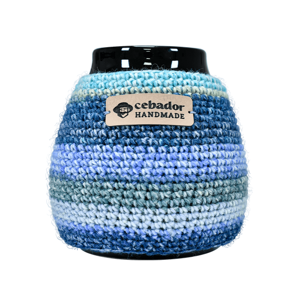 Kézzel készített tök melegítő Dolores egy kalabászon