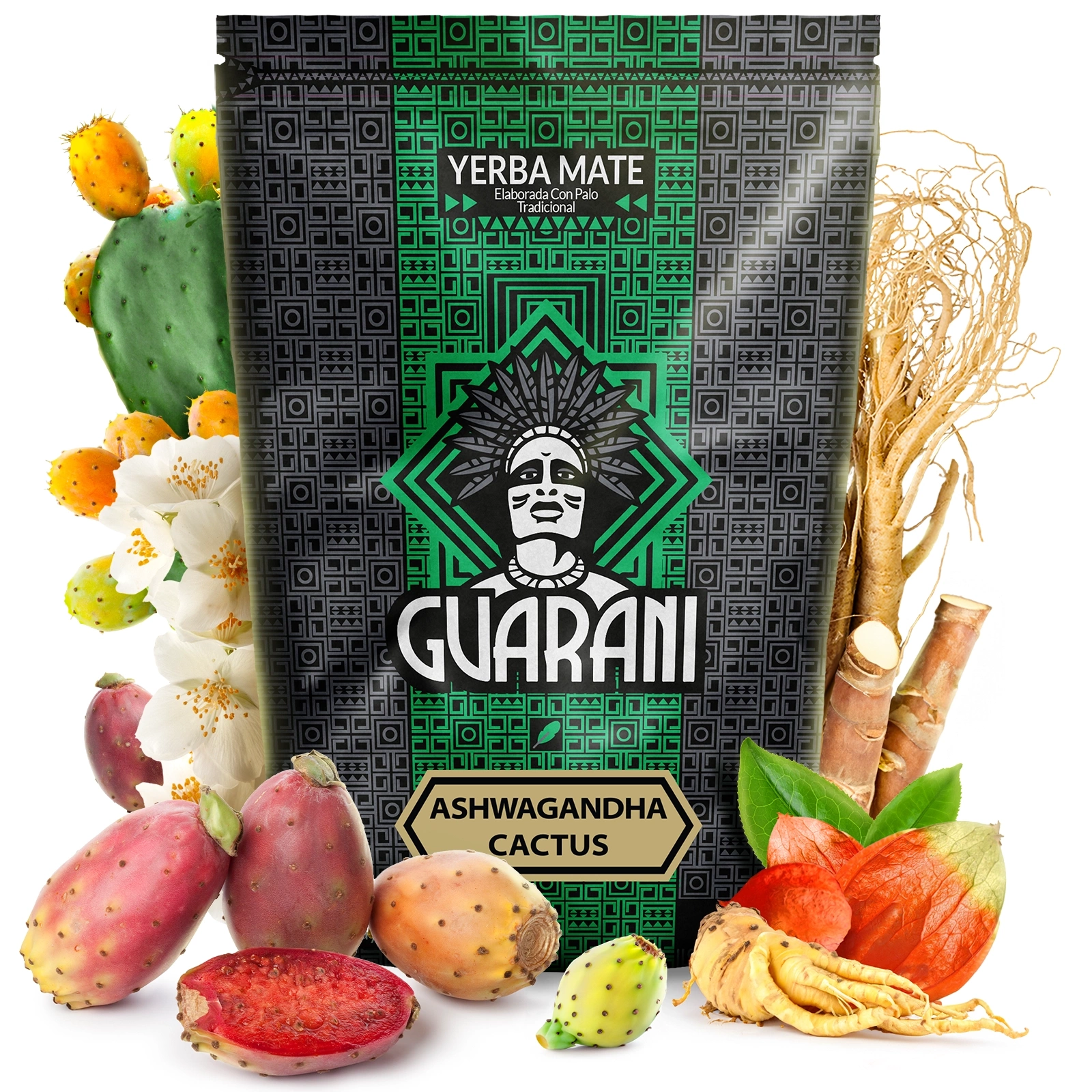 Guarani Ashwagandha Cactus – packaging