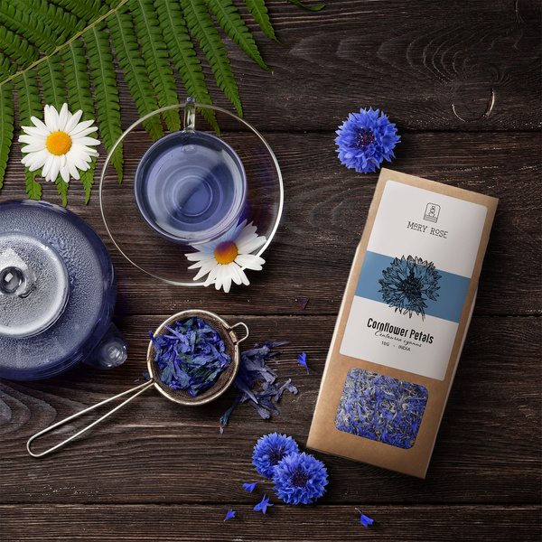 Mary Rose - Búzavirág szirmok (kék) 10g