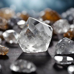 Természetes kövek, kristályok és füstölők készlete - ezotéria, jóga, meditáció