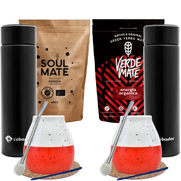 Yerba Mate készlet két személyre + Thermosz