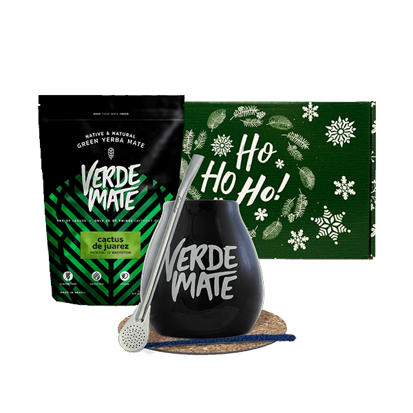 Ajándékkészlet Yerba Verde Mate Cactus 0,5kg 