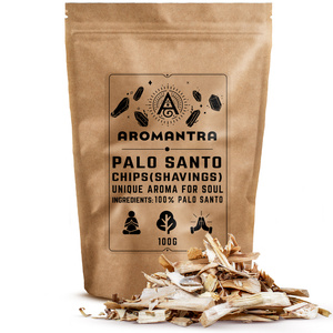 Palo santo premium forgács, füstölőedény és füstölő parázs készlet