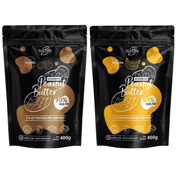 Nustino Mogyoróvaj Por Szett 2x400g