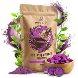 Mary Rose – Purple Matcha Alternative – Ube (por) 100 g