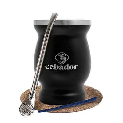 TermoMate Cebador fekete + bombilla