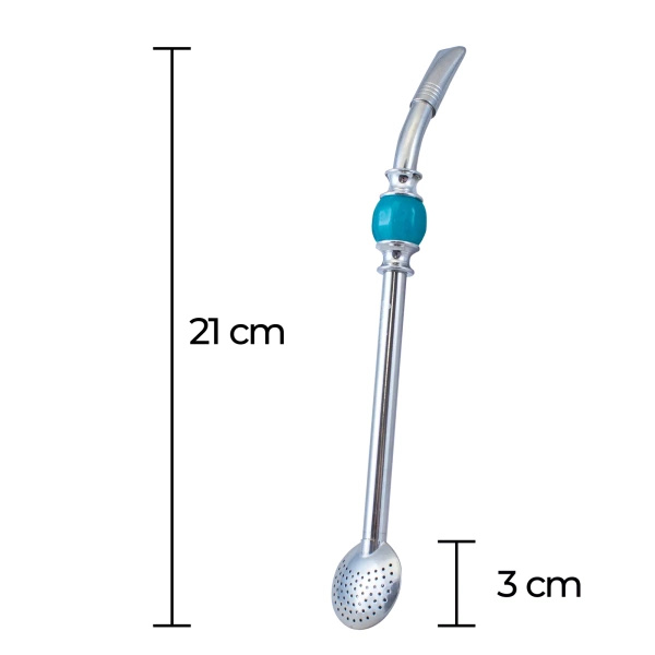 Bombilla Bomba Bomba kék kővel