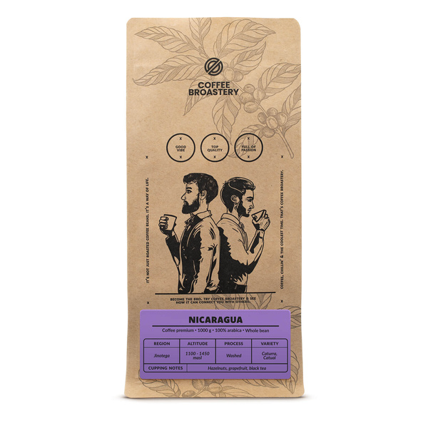 Készlet Bro Coffee Roastery Colombia Medellin + Nicaragua Colibrí Azul + Brazil Cerrado 3x1kg (3kg)