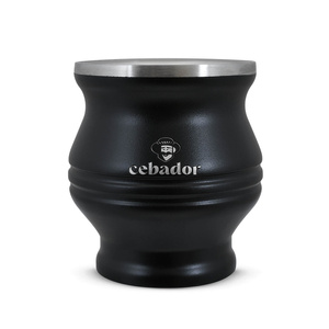 TermoColador – termosbögre yerba matéhoz – 190 ml (fekete)
