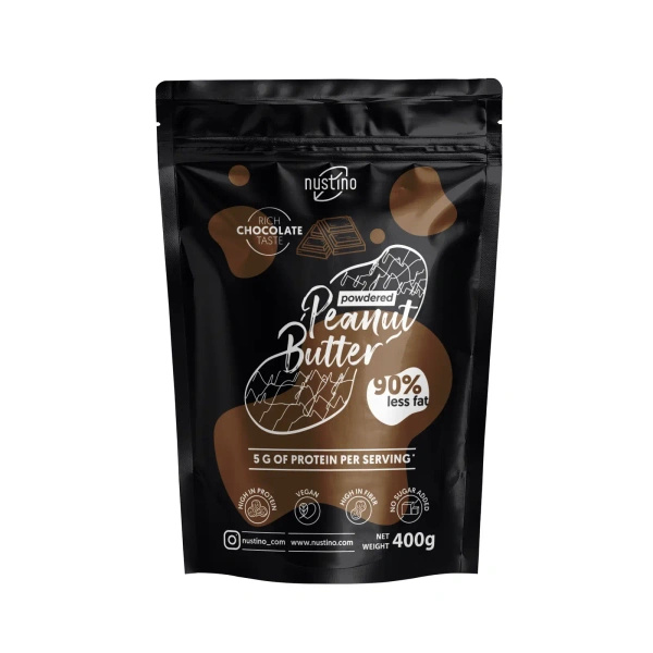 Nustino mogyoróvajpor szett: Classic + Chocolate 2x400g