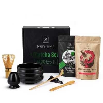 Ajándékszett: japán ceremoniális matcha + színes matcha-alternatíva