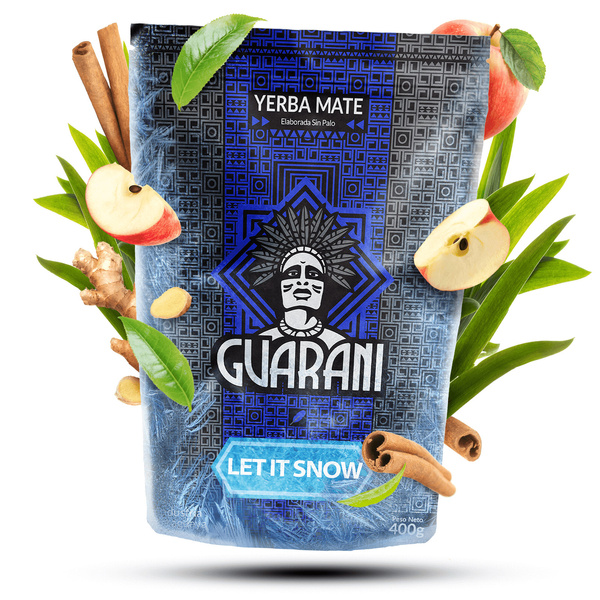Ajándékkészlet Yerba Mate Guarani Let it Snow 0,4kg