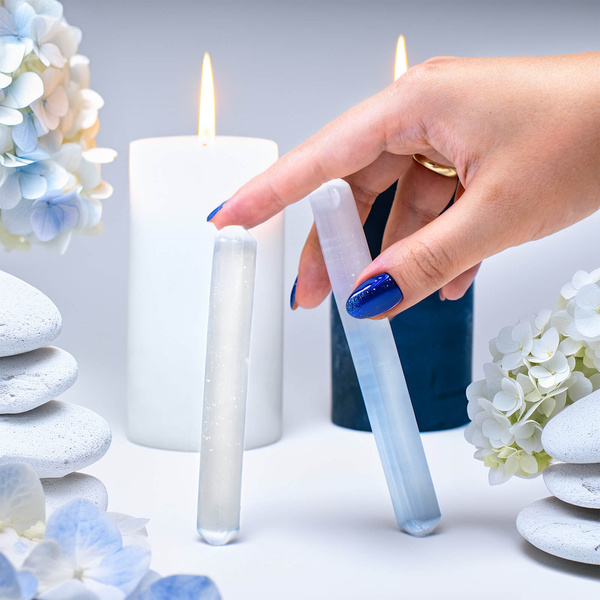 Szelénit – masszázspálca (csiszolt kő)