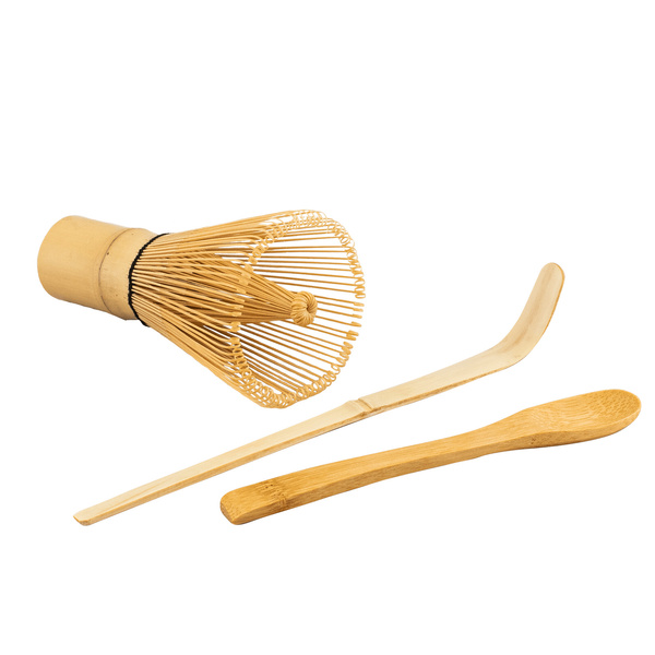 Kész: Matcha BIO 100g + Chasen és Chashaku