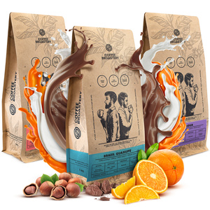 Készlet Bro Coffee Roastery Costa Rica San Rafael + Nicaragua Colibrí Azul + Brazil Guaxupe 3x1kg (3kg)