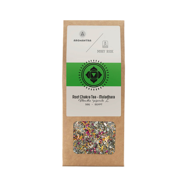 Aromantra x Mary Rose – Gyökér csakra tea Muladhara (gyógytea) 50 g
