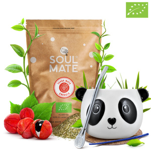 Yerba Mate készlet Soul Mate Energia 500g Kalácsa + Bombilla