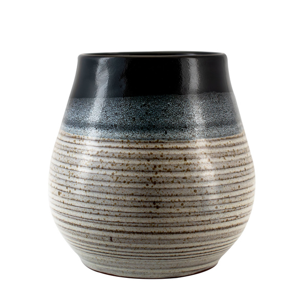 Kerámia mate csésze Niebla (fekete-szürke) 350 ml – Crater sorozat