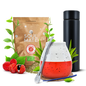 Yerba Soul Mate Energia 500g készlet + termosz