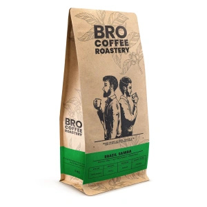 Bro Coffee Roastery – Egész kávébabos Brazil Samba Premium 1kg